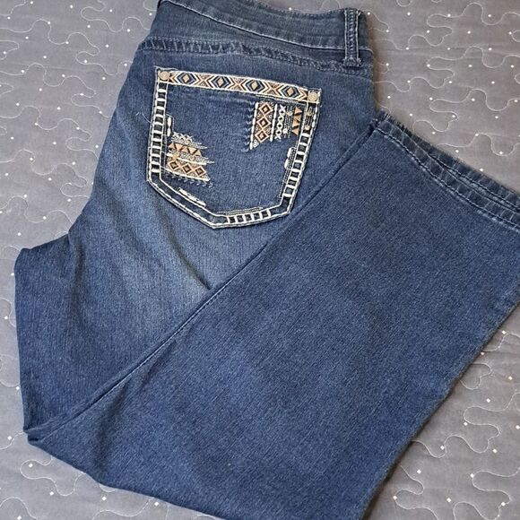 New Directions capri jeans size 12 - Picture 1 of 7